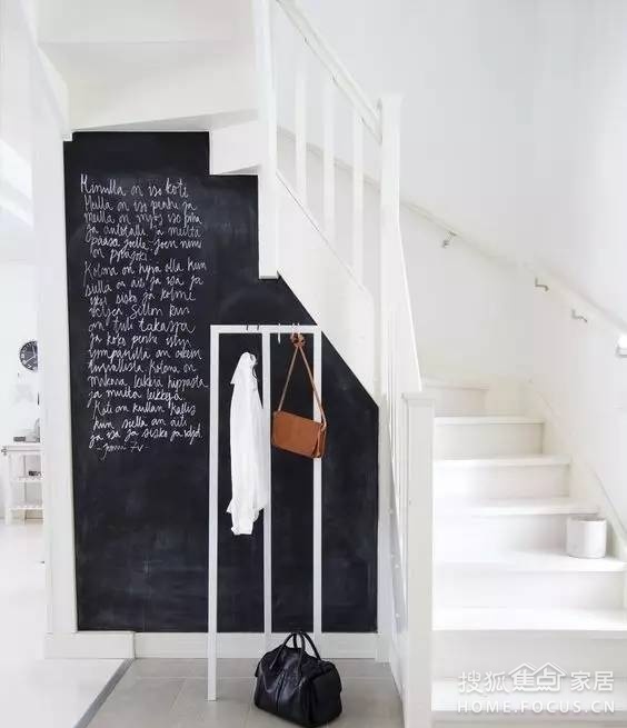 如何拥有一面黑板墙?_搜狐焦点家居_设计攻略